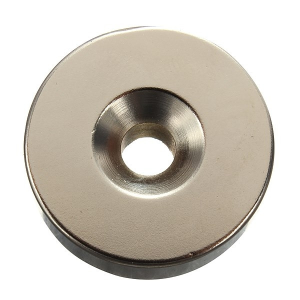 Magnes neodymowy pierścieniowy 15x2.5mm otwór 8/4mm