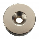 Magnes neodymowy pierścieniowy 10x2.5mm otwór 6/3mm
