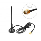 Antena 850-2170MHz 2dbi SMA 9cm magnes 