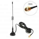 Antena 850-2170MHz 4dbi SMA 20cm magnes 