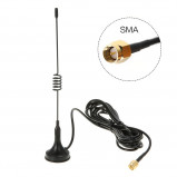 Antena 850-2170MHz 5dbi SMA 32cm magnes 